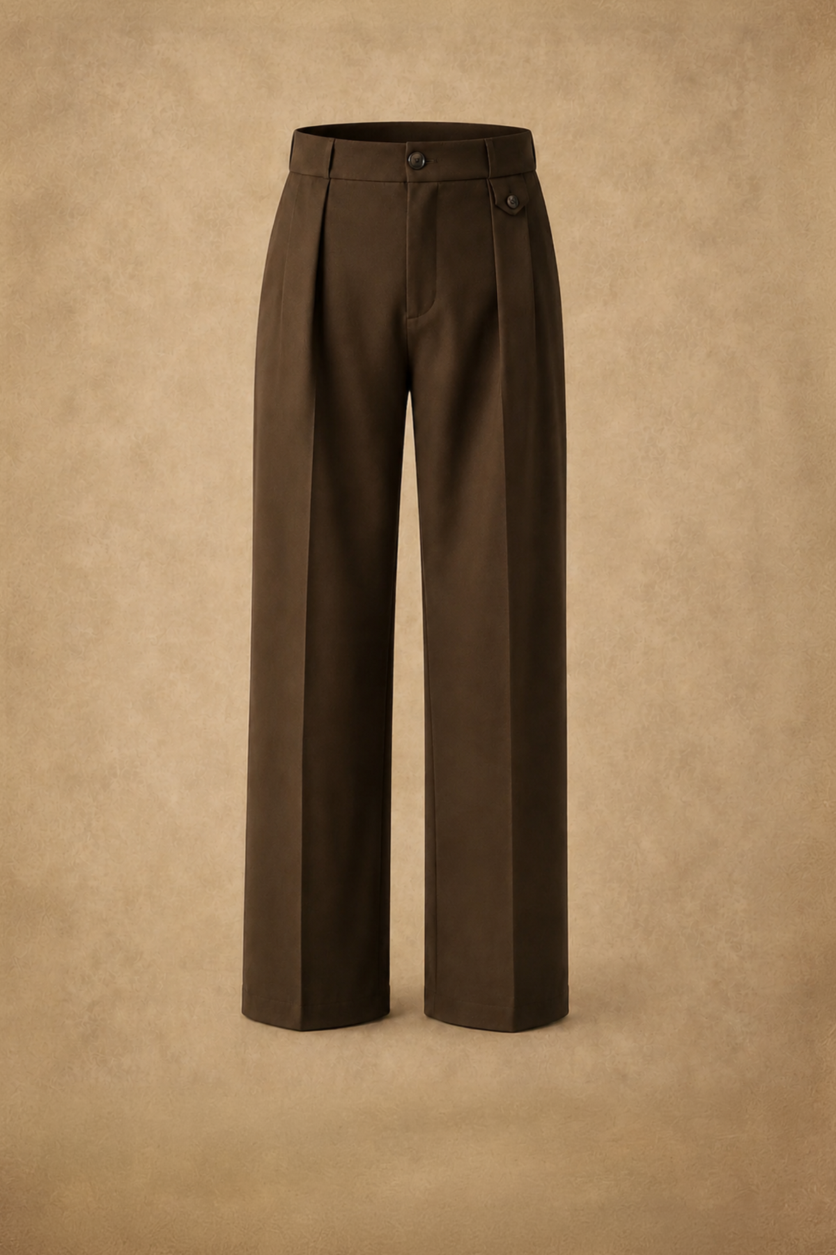 THE SEOUL PLEATED PANTS IN DARK OLIVE