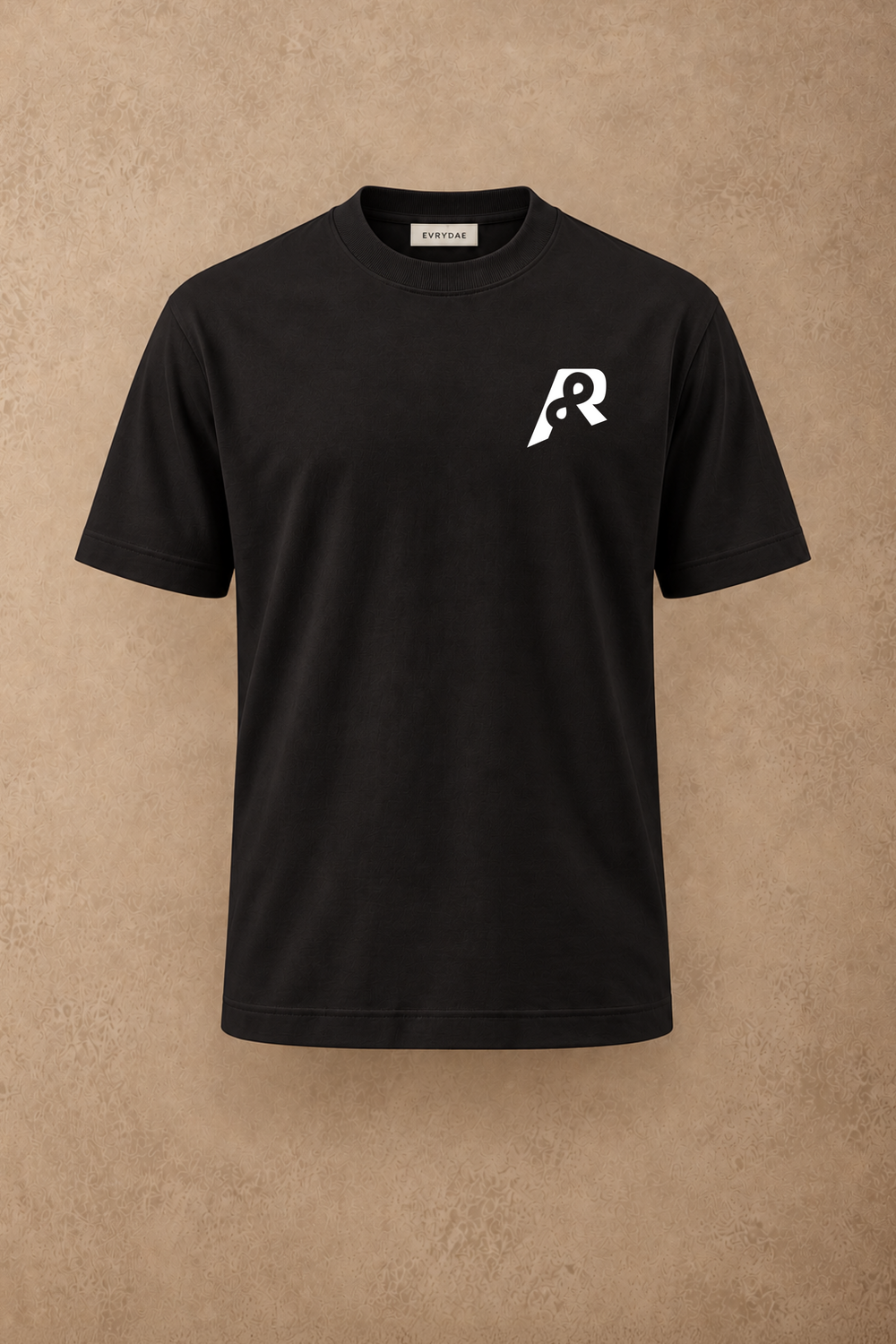 THE BAMBOO CREW TSHIRT IN DEEP BLACK