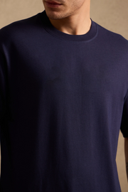 THE BAMBOO CREW TSHIRT IN ROYAL NAVY