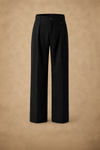 THE SEOUL PLEATED PANTS IN DEEP BLACK