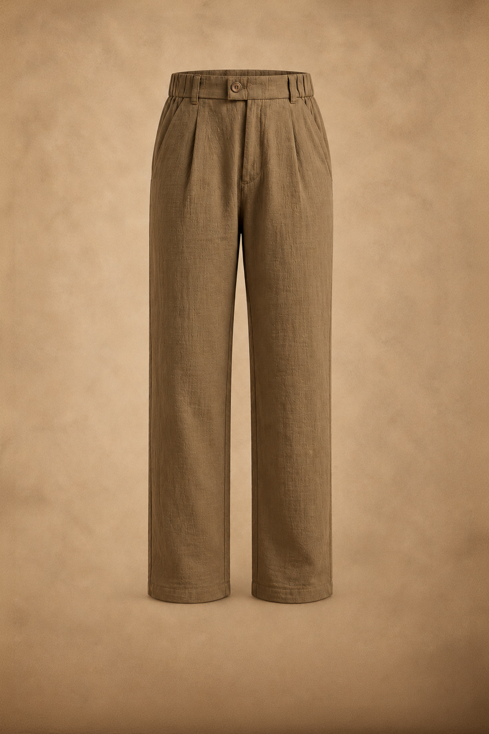 THE SEOUL LINEN PANTS IN TAUPE