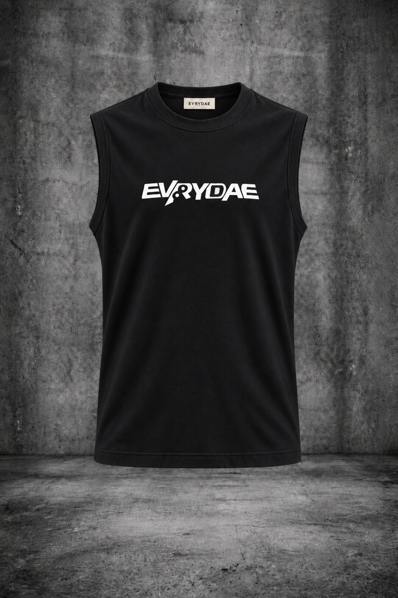 EVRYDAE RIBBED MUSCLE TANK
