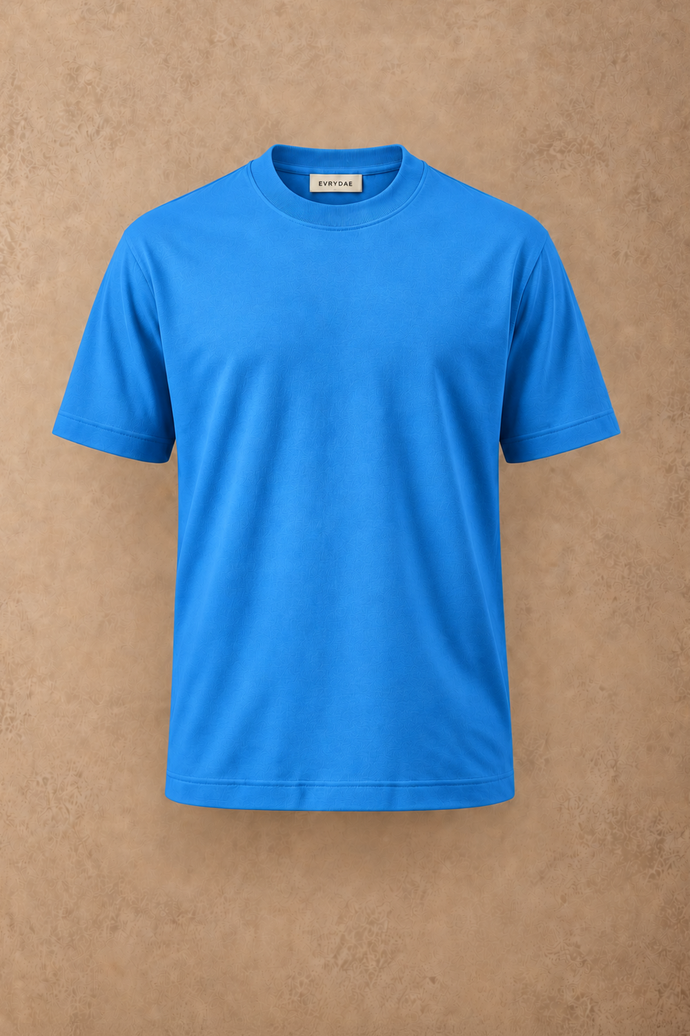 THE BAMBOO CREW TSHIRT IN COBALT BLUE