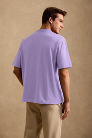 THE BAMBOO CREW TSHIRT IN LAVENDER