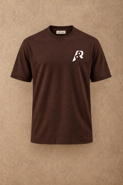 THE BAMBOO CREW TSHIRT IN EXPRESSO BROWN