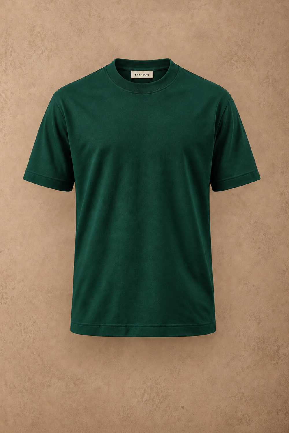 THE BAMBOO CREW TSHIRT IN FOREST GREEN