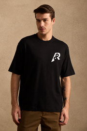 THE BAMBOO CREW TSHIRT IN DEEP BLACK
